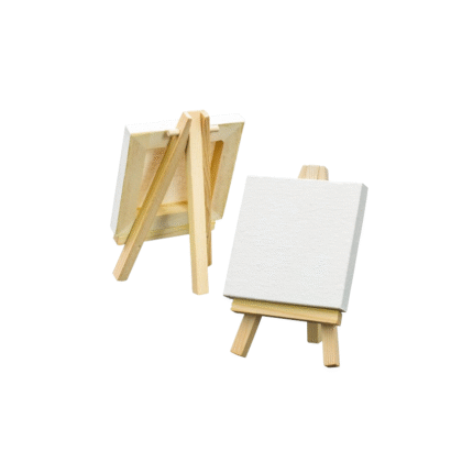 Keep Smiling Mini Display Easel With Canvas